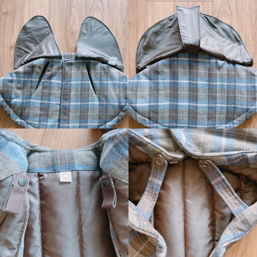 【メルカリ市限定価格】MARLMARL ポンチョ コート ホリデー限定チェック