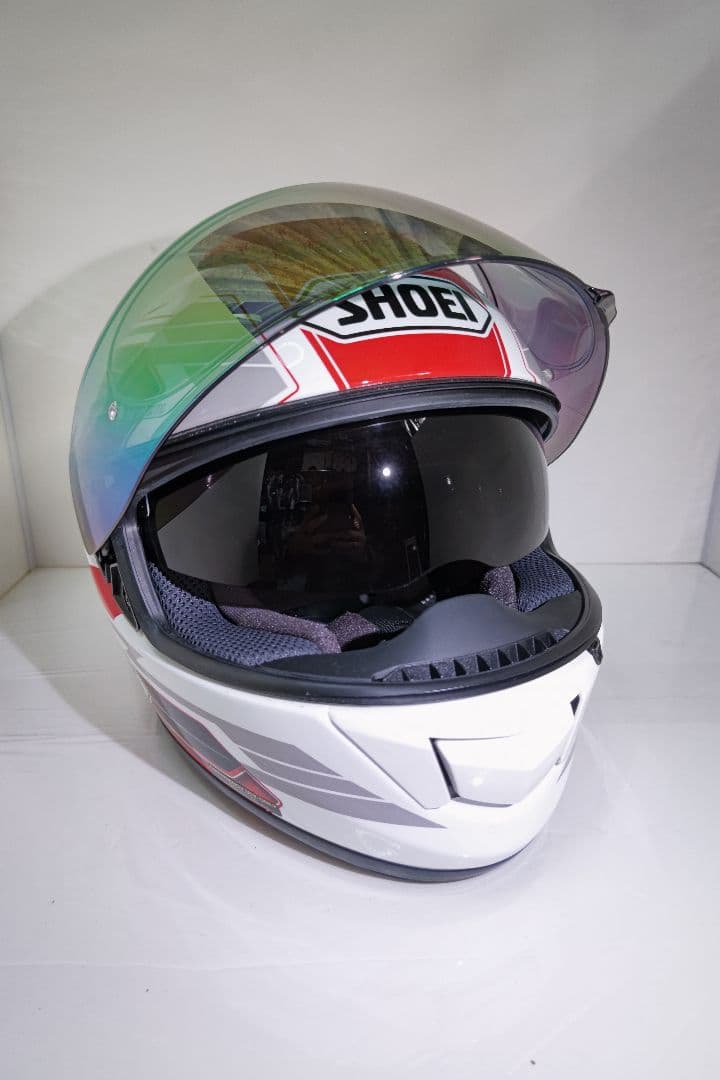 SHOEI GT-airサンバイザー内蔵ヘルメット ミラーシールド付き