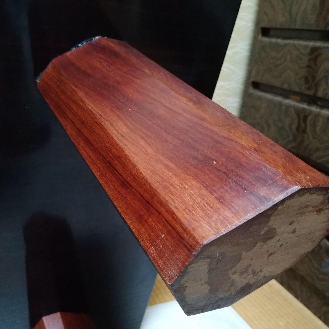 木製座卓 座敷机 花梨一枚板風