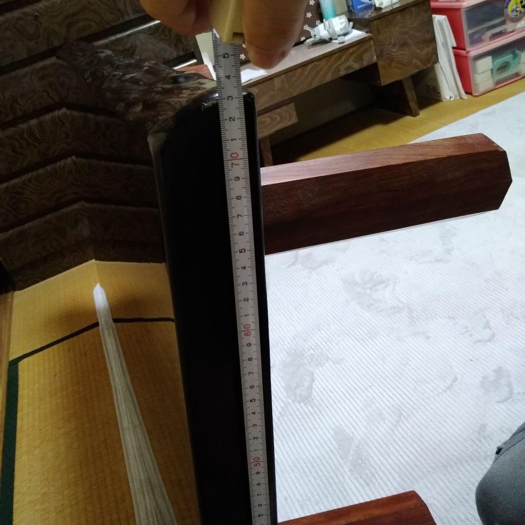 木製座卓 座敷机 花梨一枚板風