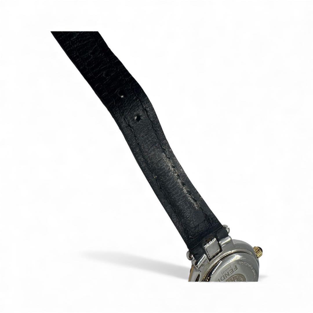 FENDI 腕時計 900L シルバー/ゴールド 白文字盤 レディース