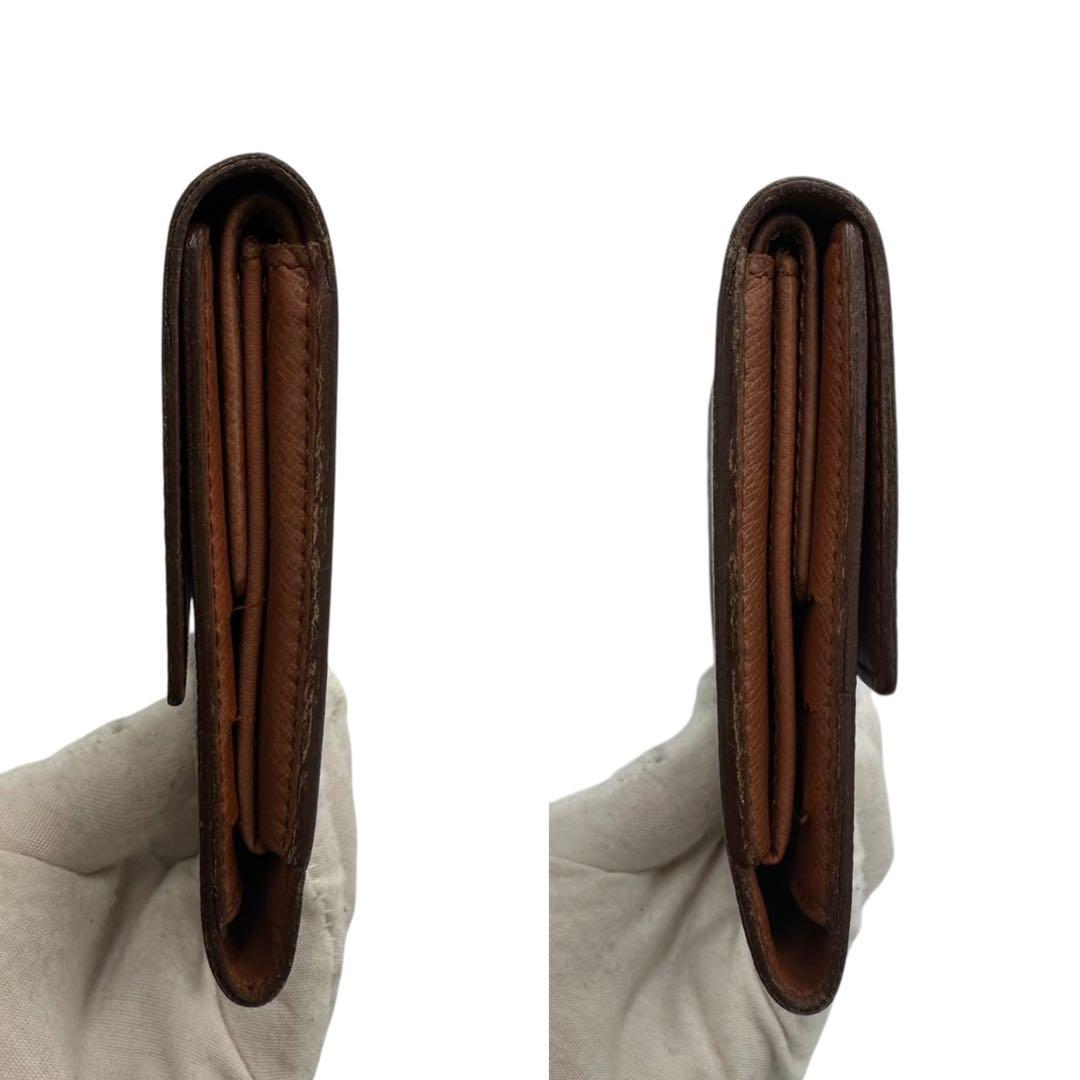 【美品】ルイヴィトン 三つ折り財布 インターナショナル モノグラムTH0997