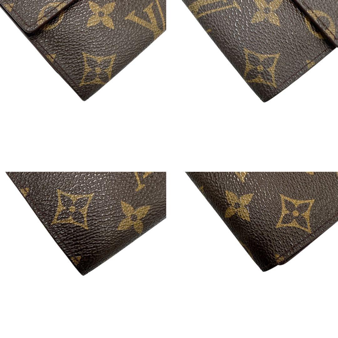 【美品】ルイヴィトン 三つ折り財布 インターナショナル モノグラムTH0997