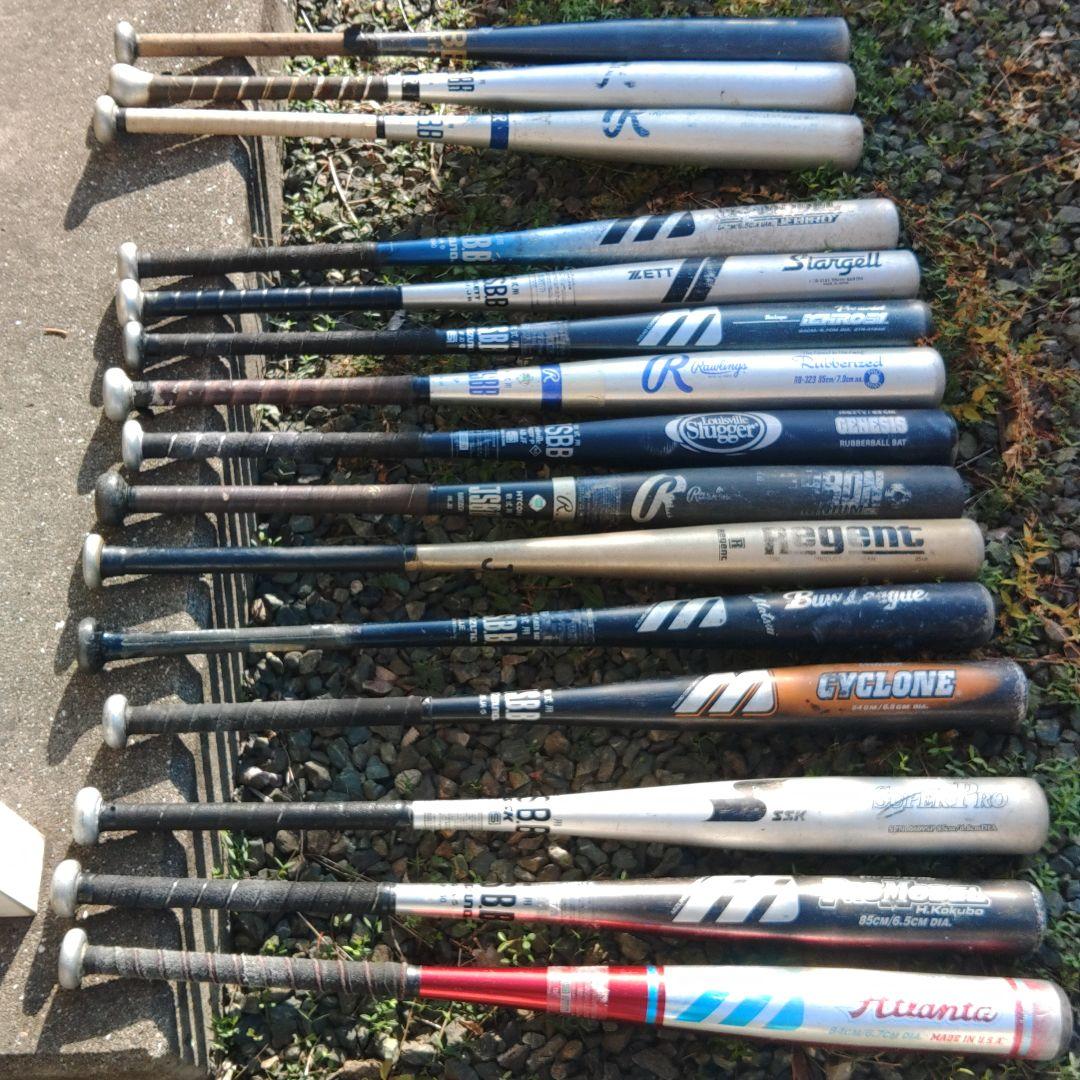 軟式野球用 JSBB 金属 カーボン バット まとめ ZETT ローリング