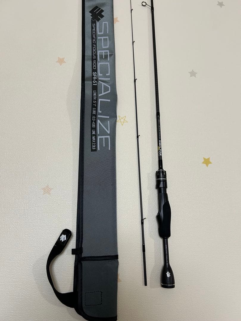 サーティーフォー　アジングロッド　スペシャライズSFR-51 一度短時間使用のみ