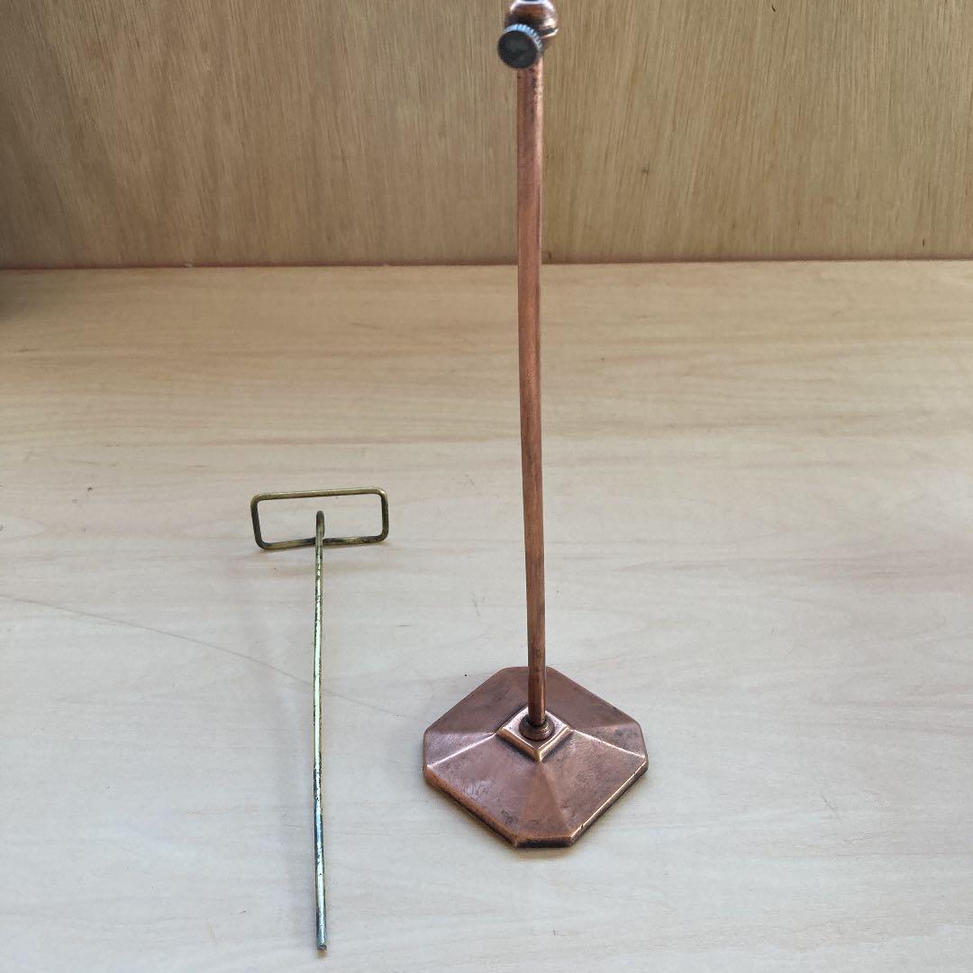 ビンテージジュエリースタンド40’s　イギリス製　アトリエ　店舗什器　金属