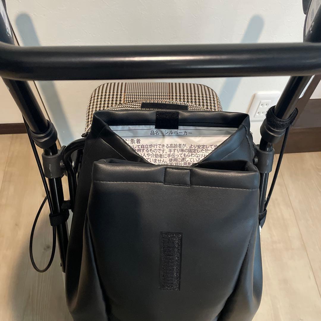 【新品未使用】折りたたみシルバーカー U字型ハンドル マキテック