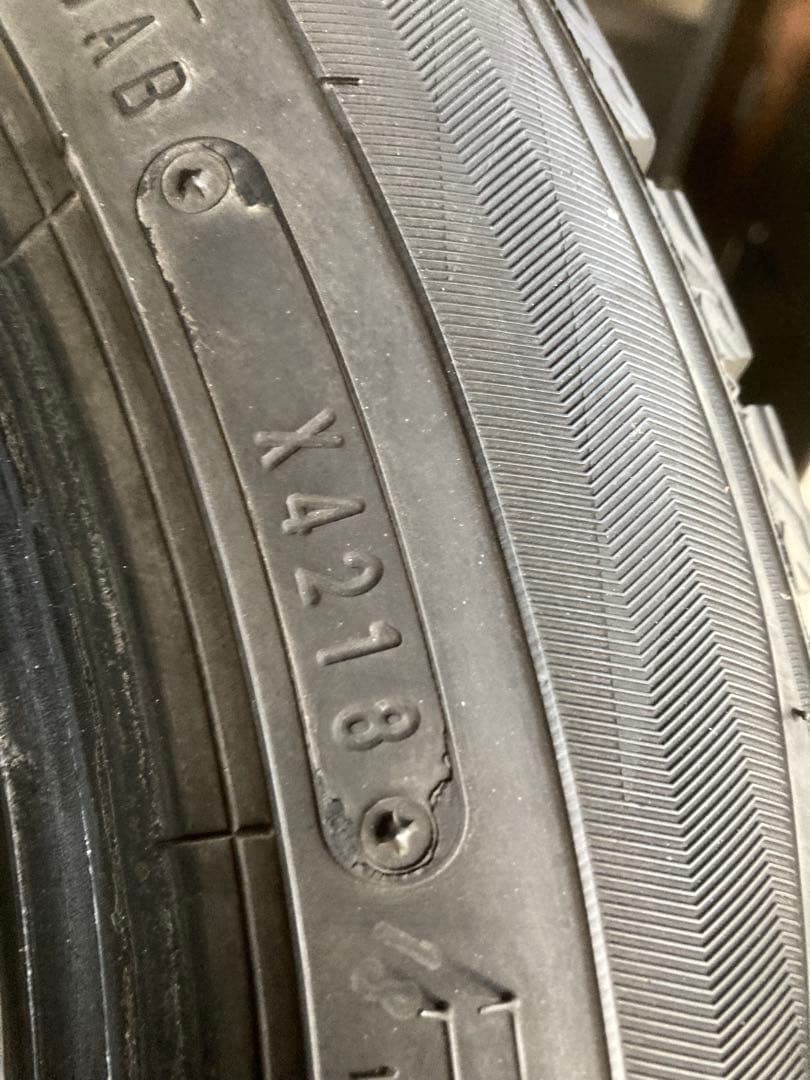 Atsu1 ラクティス等バリ溝ダンロップ175/60R16スタッドレス2本