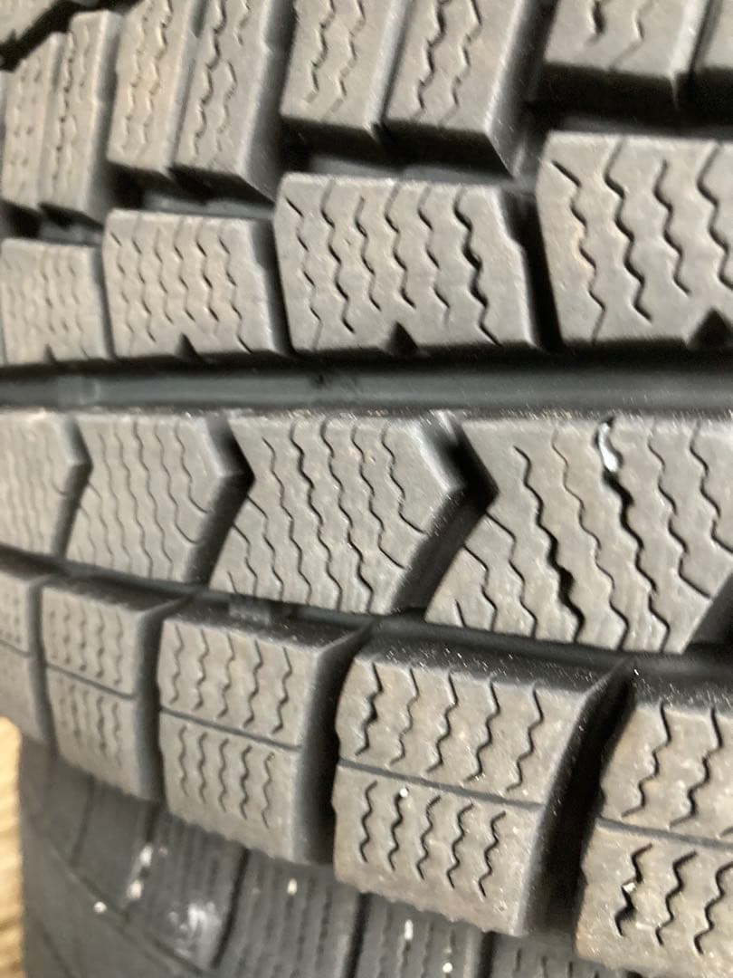 Atsu1 ラクティス等バリ溝ダンロップ175/60R16スタッドレス2本