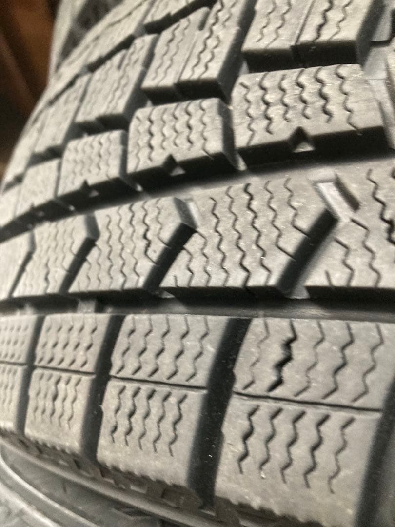 Atsu1 ラクティス等バリ溝ダンロップ175/60R16スタッドレス2本