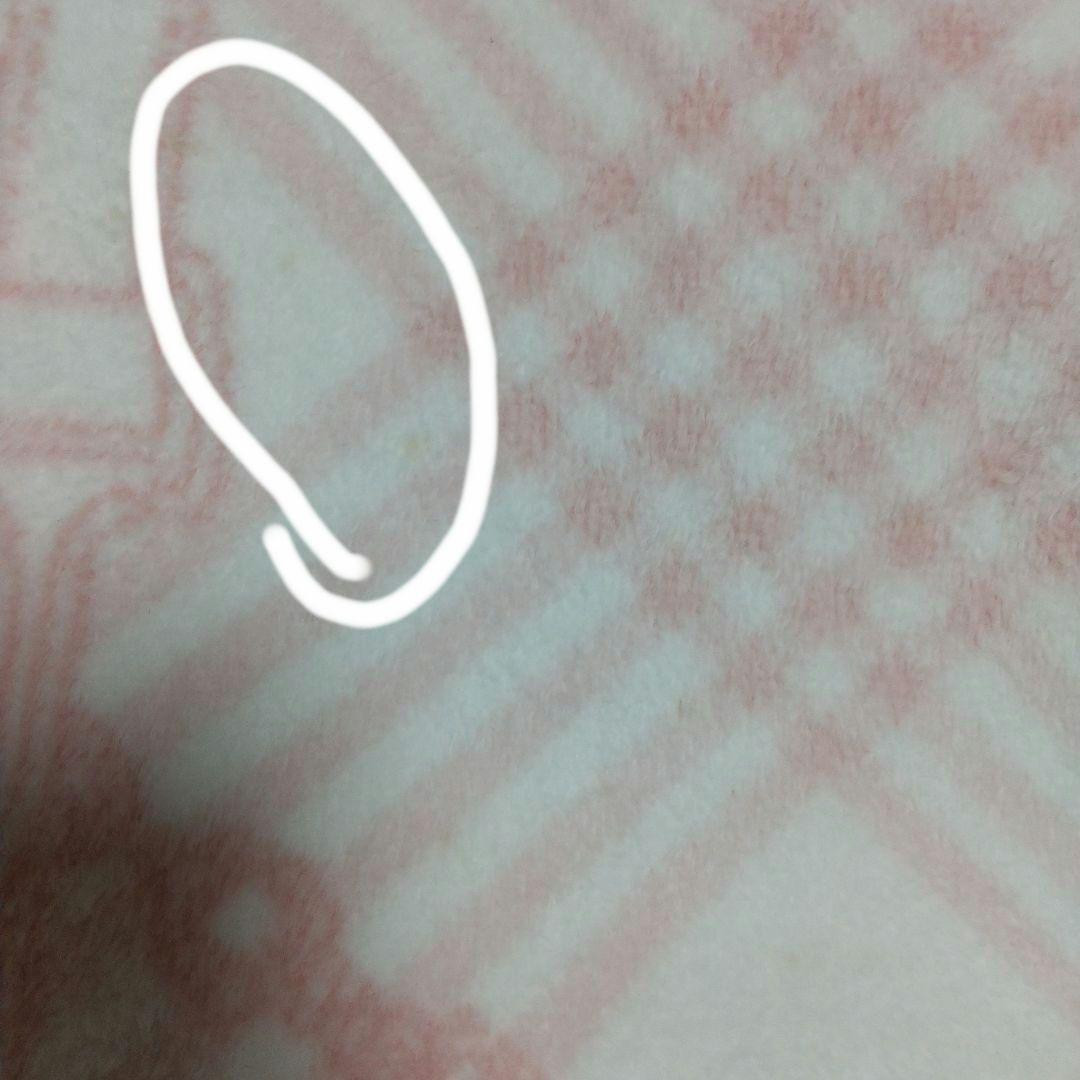 セリーヌ アクリル毛布 綿毛布 ピンク シングル