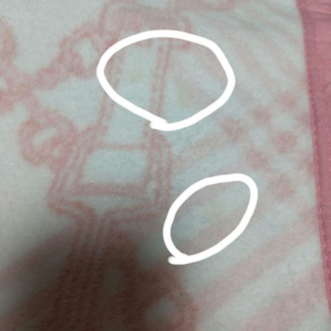 セリーヌ アクリル毛布 綿毛布 ピンク シングル