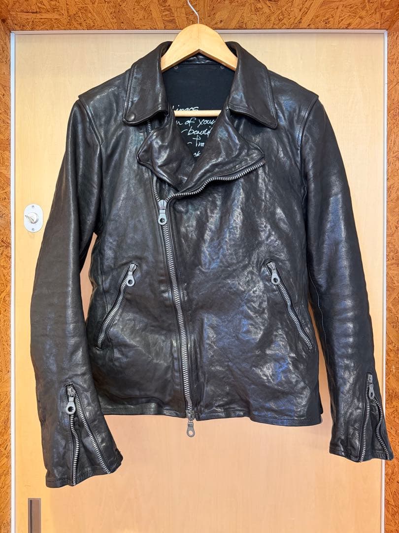 ISAMU KATAYAMA BACKLASH ダブルライダースジャケット