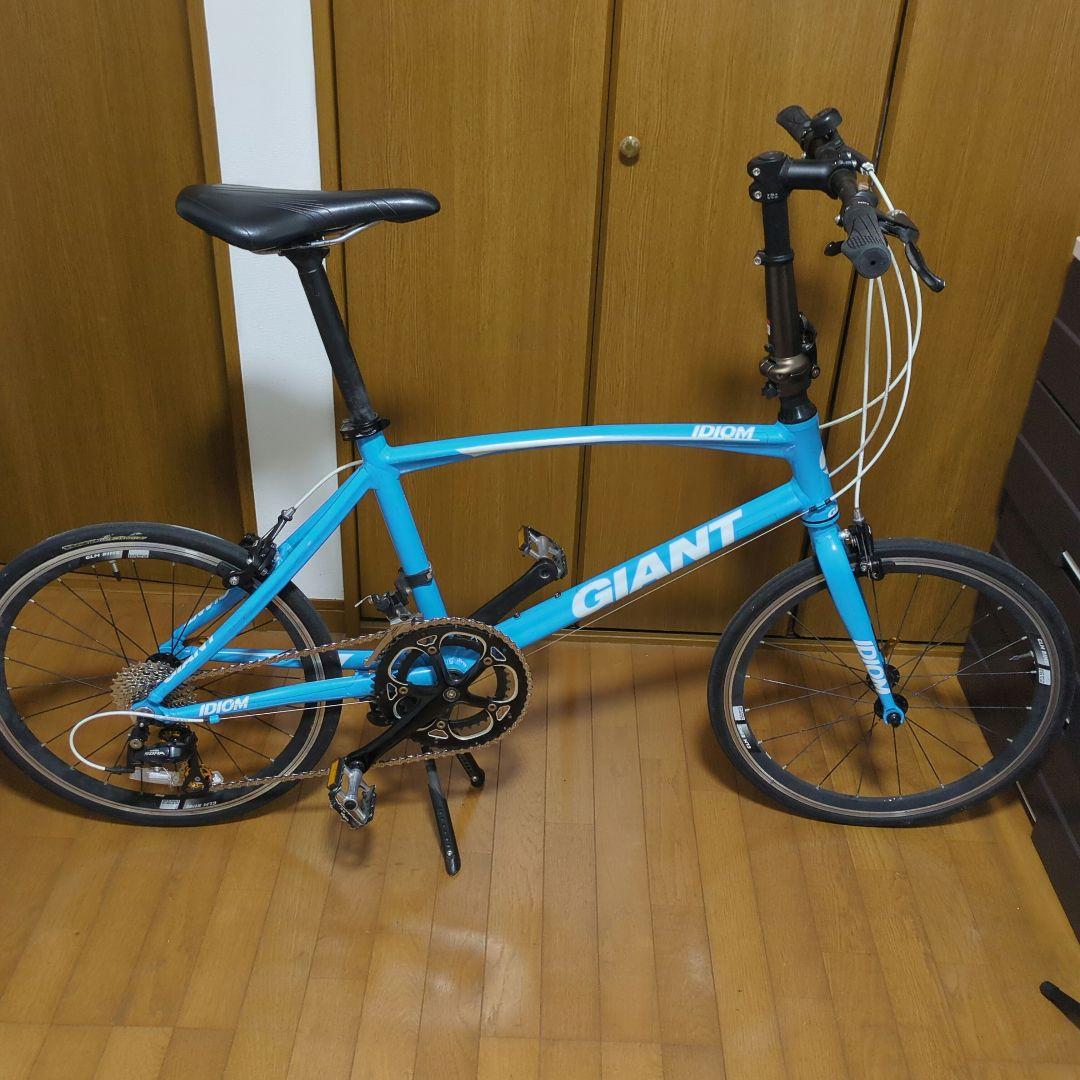 GIANT IDIOM 1 ミニベロ 青