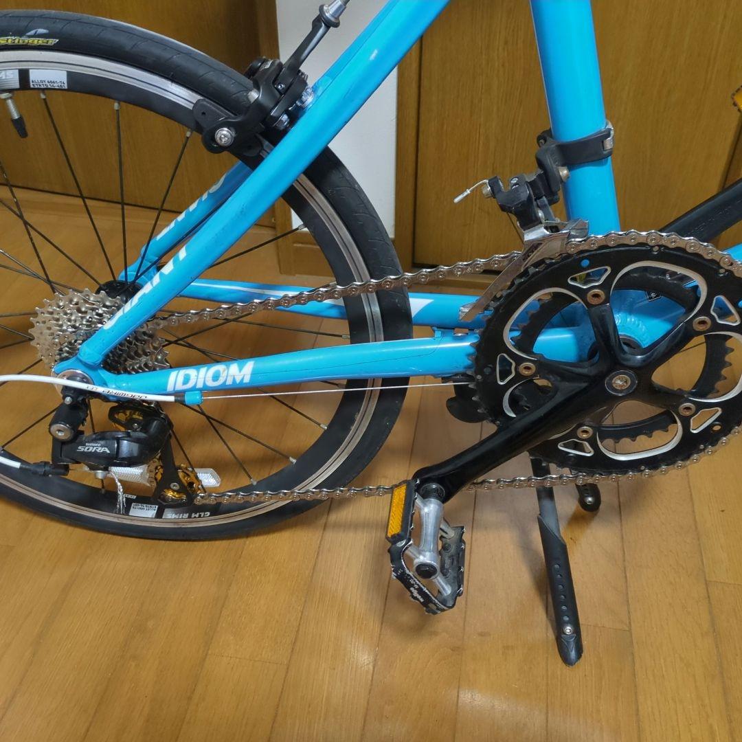 GIANT IDIOM 1 ミニベロ 青