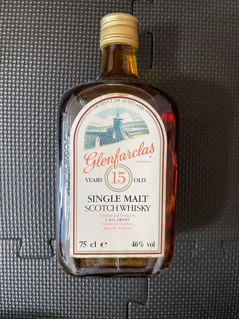 [未開封 1980年代流通]Glenfarclas 15Years Old