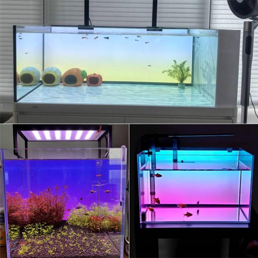 【b2l45】2色カラーLEDライトスクリーン OFF黒 45cm x 30cm