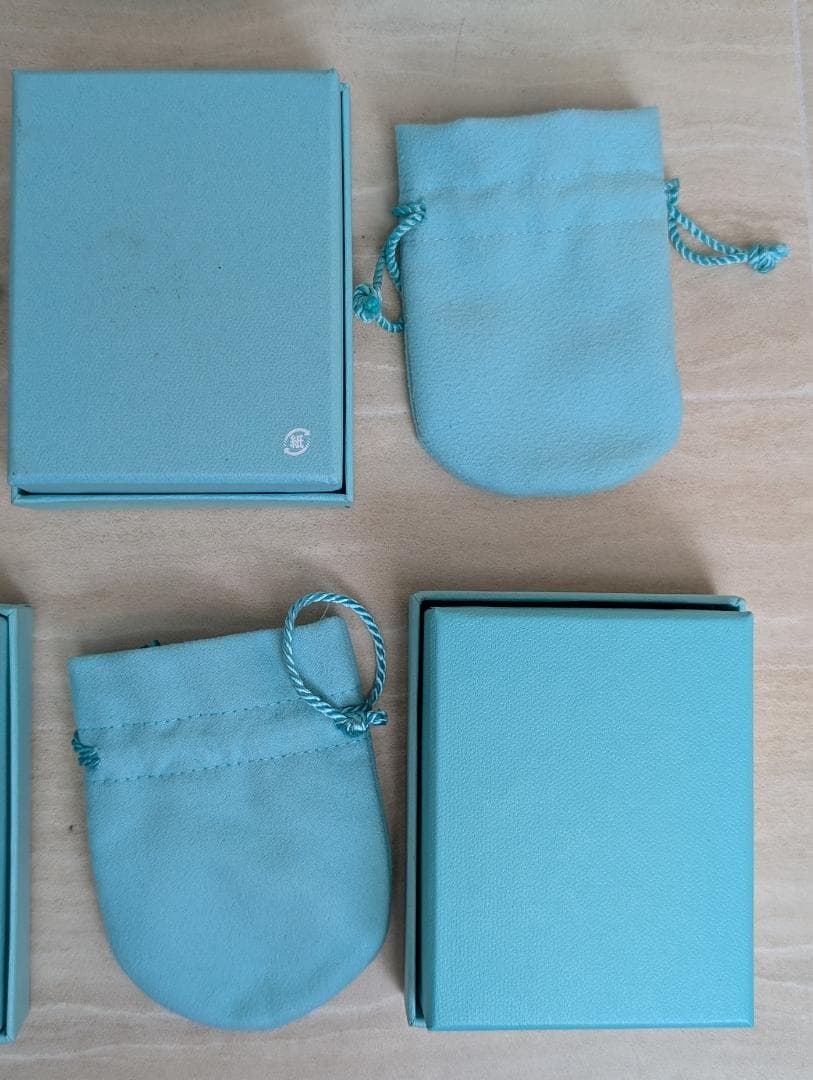 まとめ売り　ティファニー　Tiffany&Co.　空箱　巾着袋　ポーチ　セット