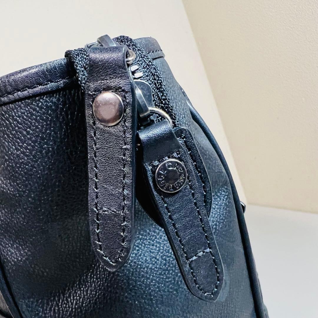 ブラックレーベルクレストブリッジ トートバッグ ビジネスバッグ レザー ブラック