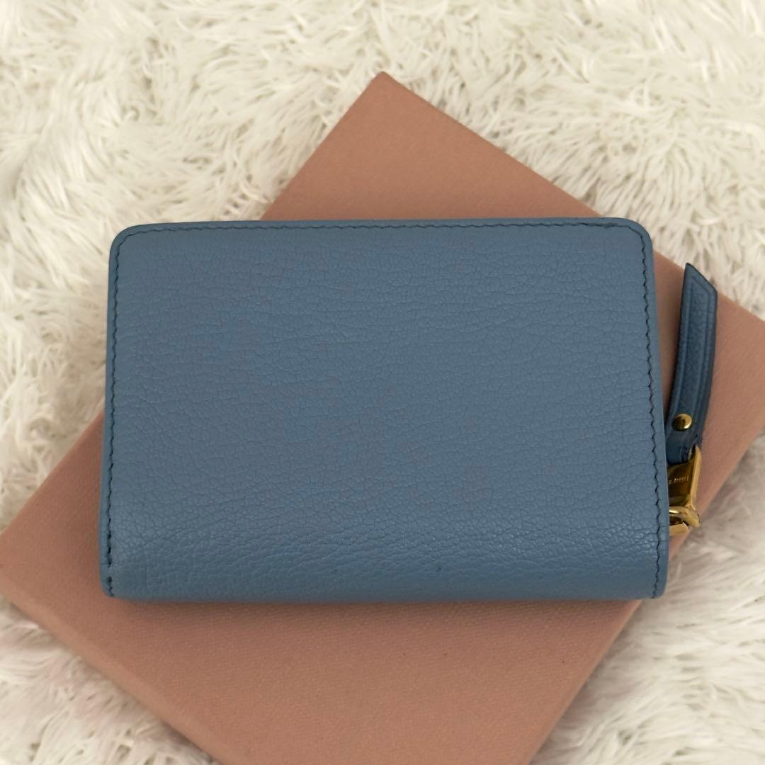 美品⭐️現行 RFID内蔵 MIUMIU ミュウミュウ 財布 マドラス ICチップ