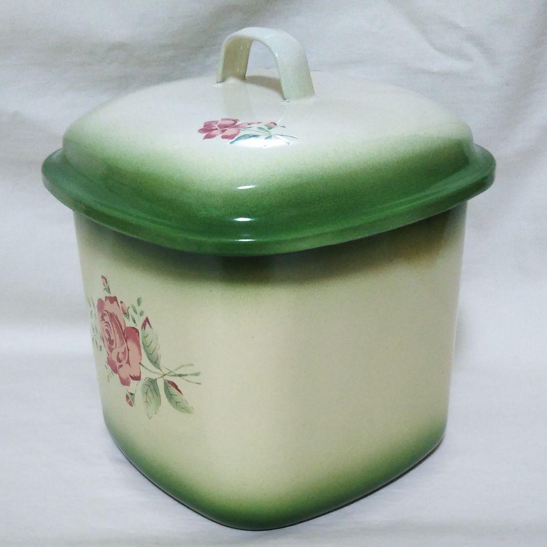 イマン イヴ ブレッドボックス キャニスター ホーロー