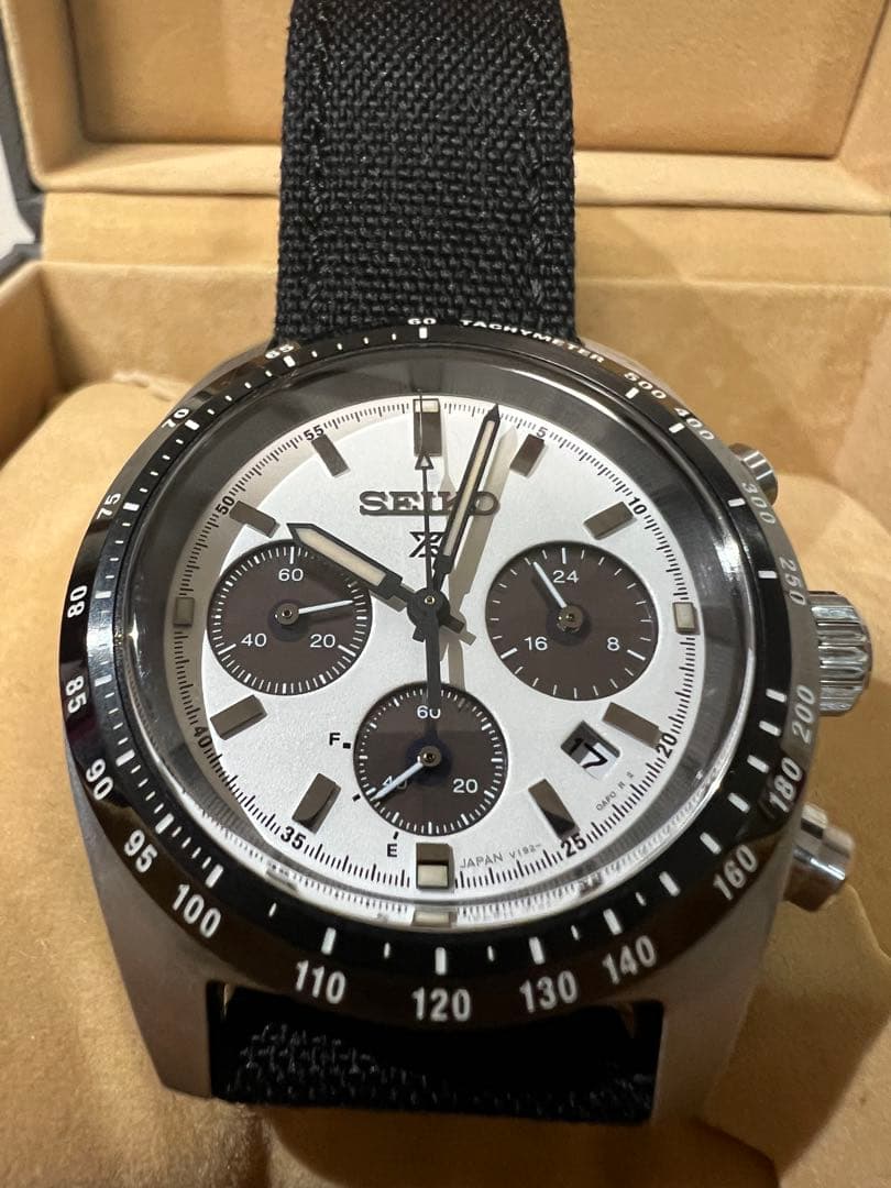 SEIKO 腕時計 ソーラー クロノグラフ SBDL085