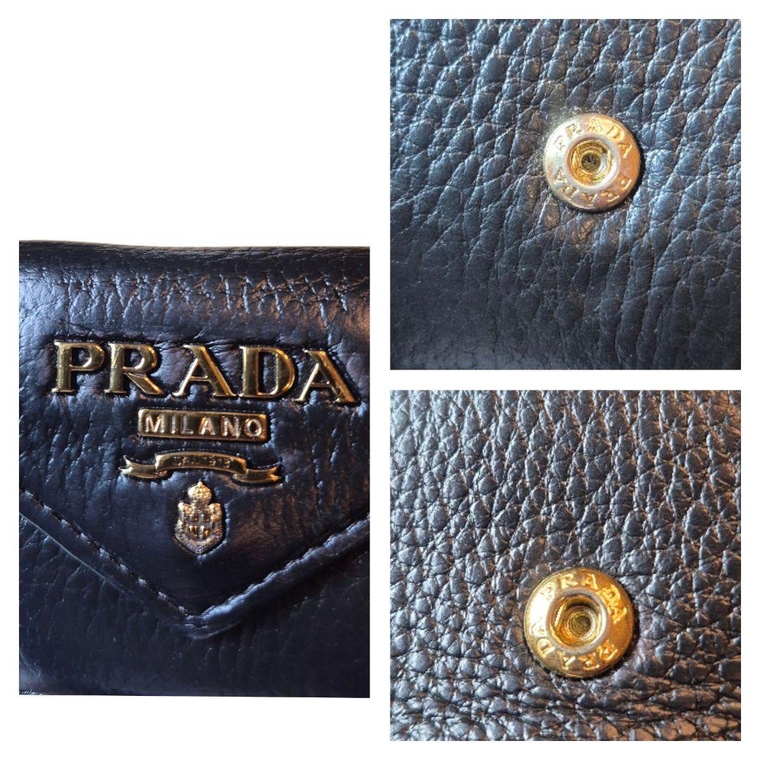 ＰＲＡＤＡ　プラダ　サフィアーノ　三つ折り財布 y