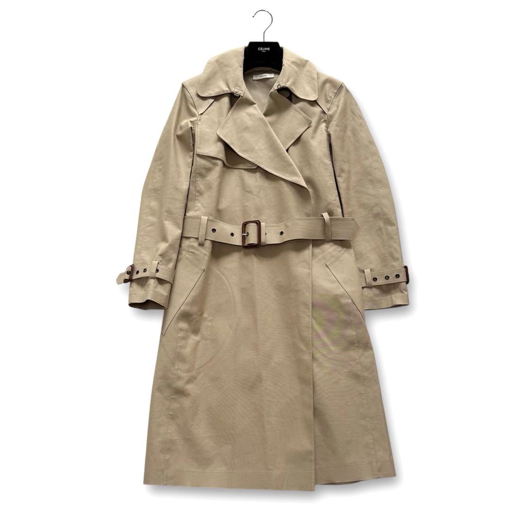 希少★セリーヌ フィービー期 ゴム引き トレンチコート マッキントッシュ