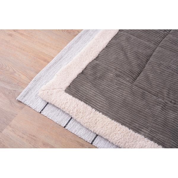 おしゃれ ふかふか かわいい もこもこ 暖かい 長方形 こたつ布団 グレー