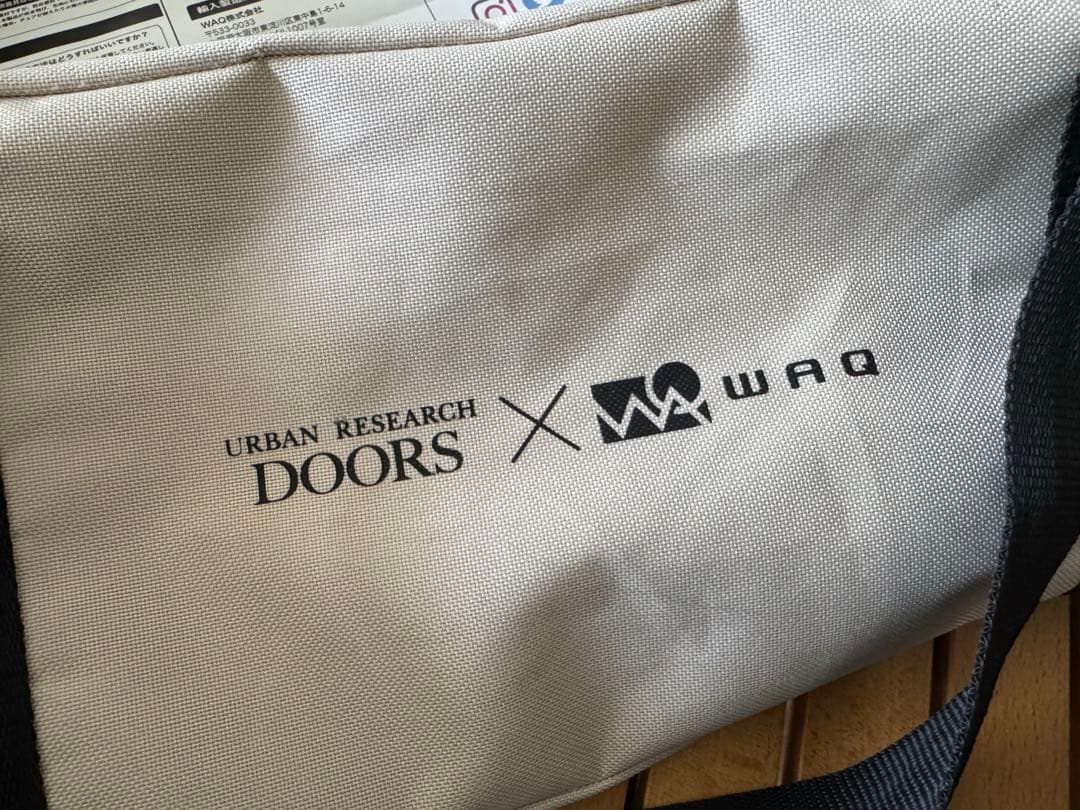 WAQ × DOORS　FOLDING WOOD TABLE