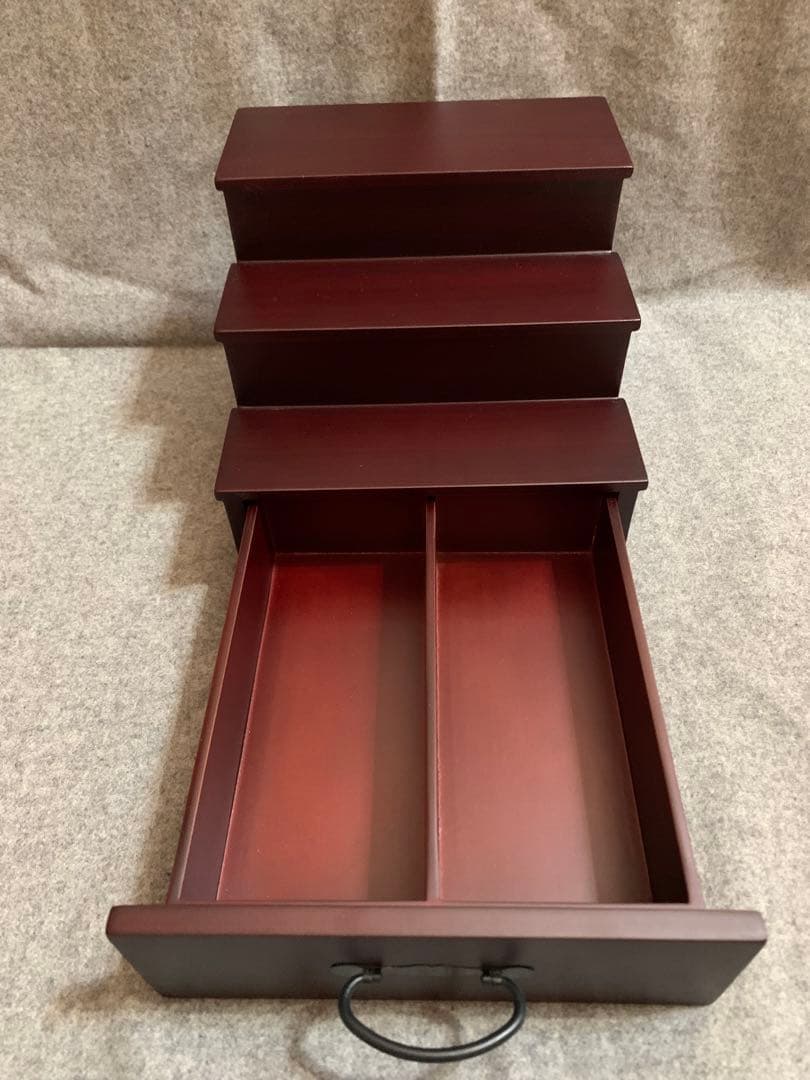 キューピー雛人形　三段飾り　加藤工芸　ローズ・オニール　美品