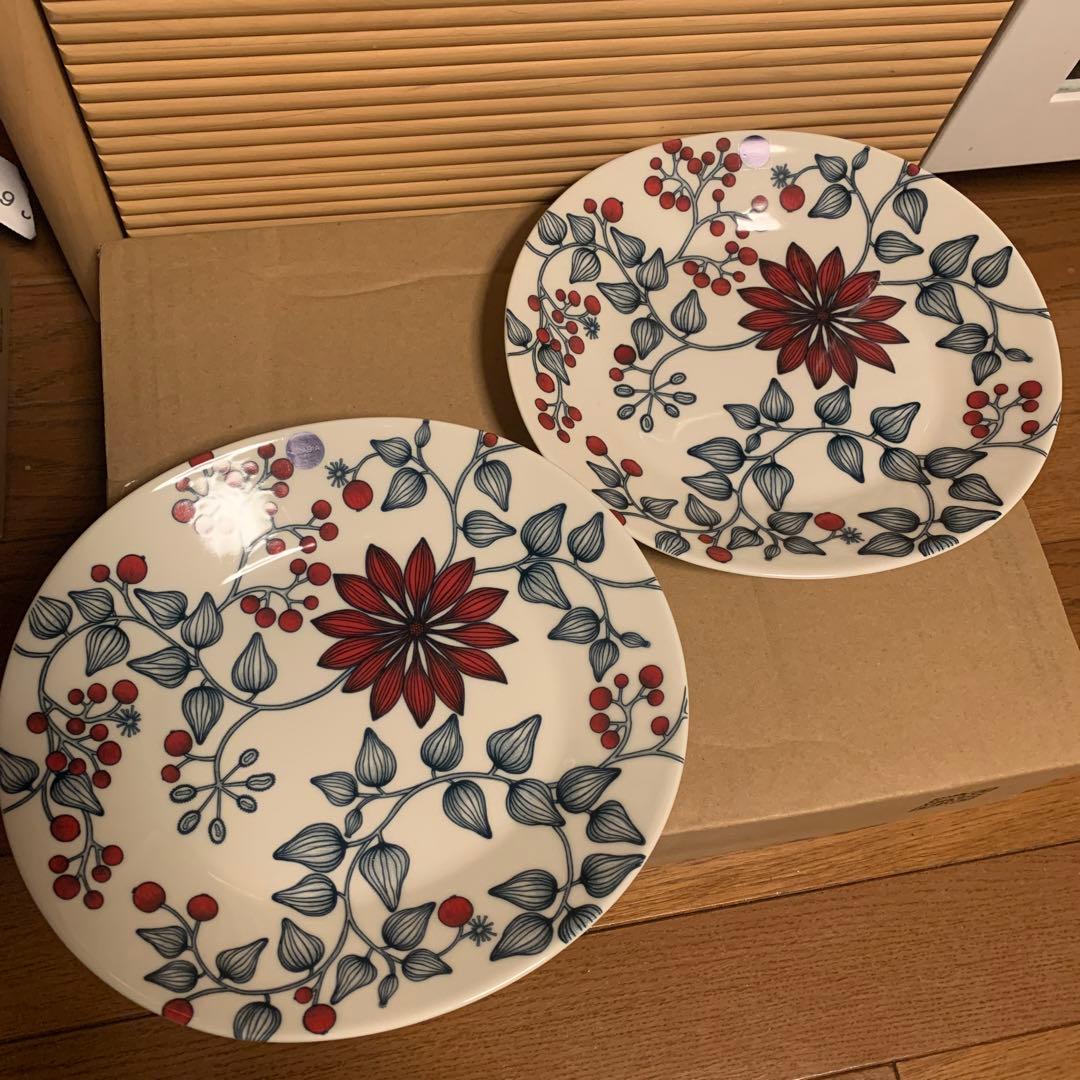 アラビア　フロストベリー　オーバルプレート