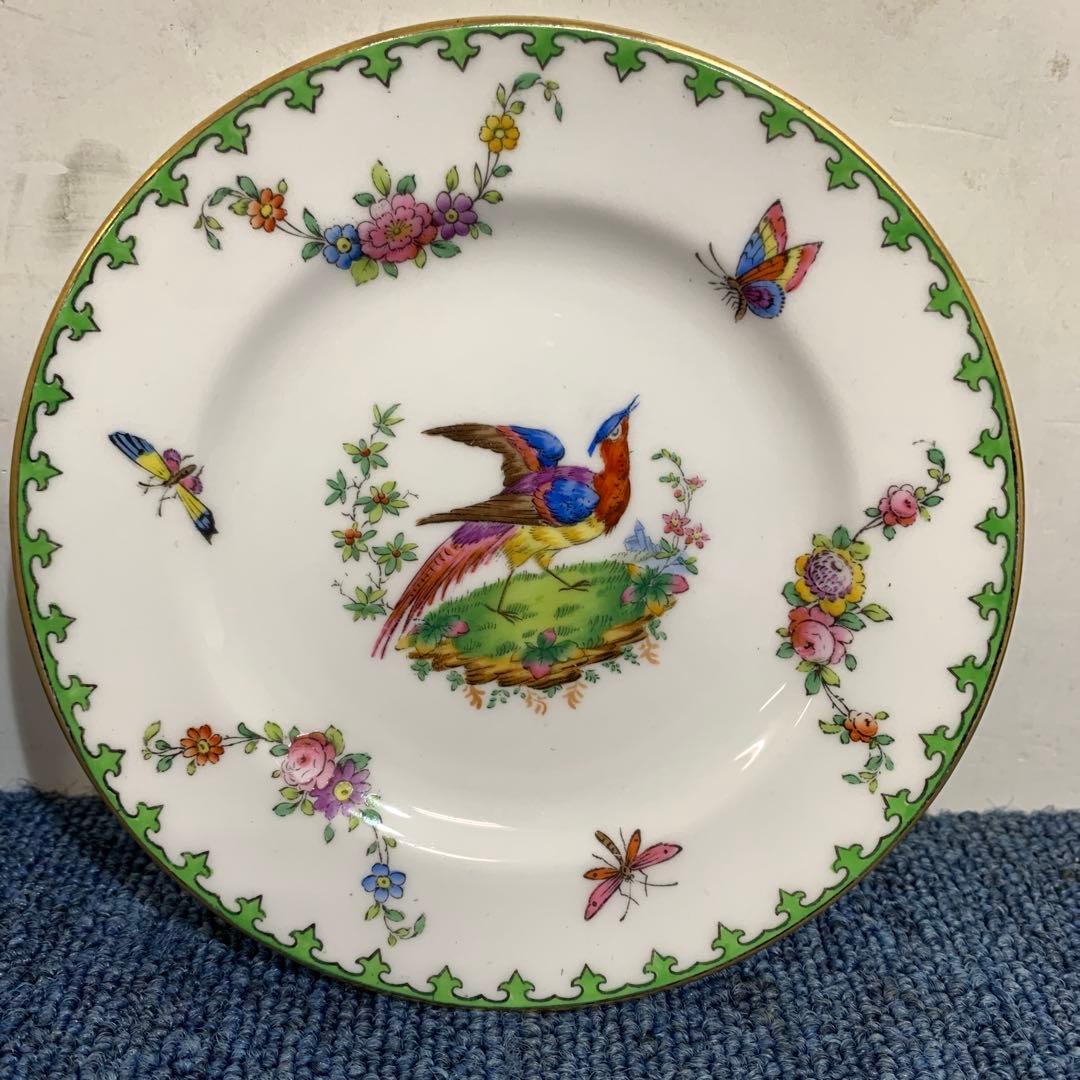 アンティーク食器 Copeland Spode コープランド・スポード 鳥