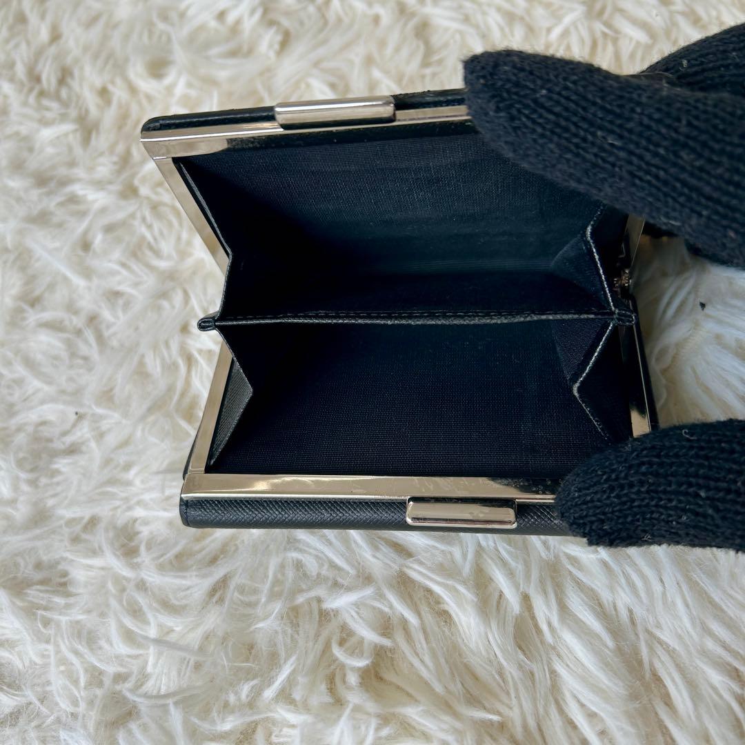 箱付き Burberry バーバリー 二つ折り財布 ノバチェック レザー 小型