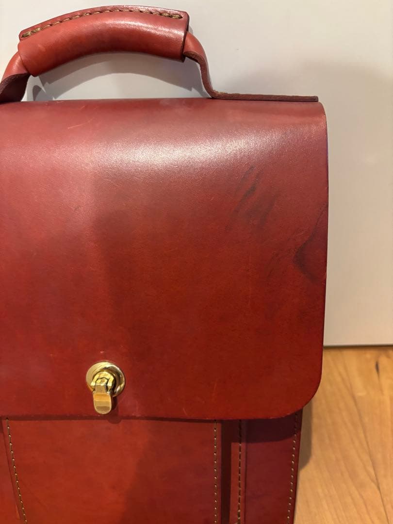 HERZ/ヘルツ 3WAY縦型バッグ（BC-105) 限定色ボルドー