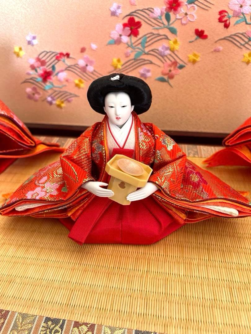 【限定逸品・美術工芸】泰冨作 蓬莱雛 十二単衣