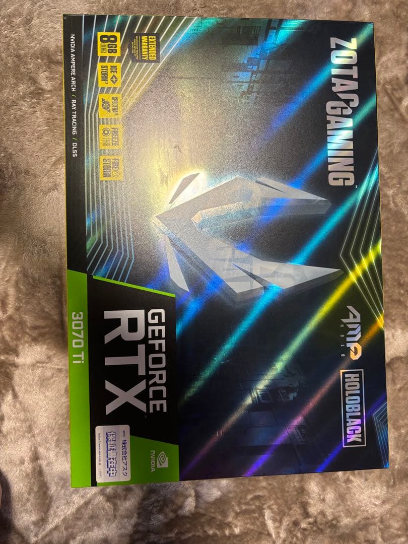グラフィックボード・グラボ・ビデオカード ZOTAC GAMING GeForce RTX 3070 Ti Holo