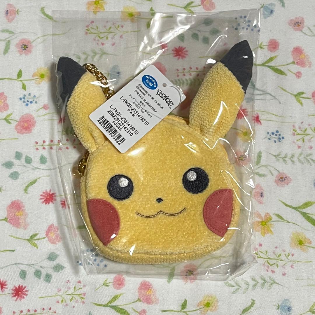 新品 ラブラリー バイ フェイラー ピカチュウ フェイス ポーチ ポケモン