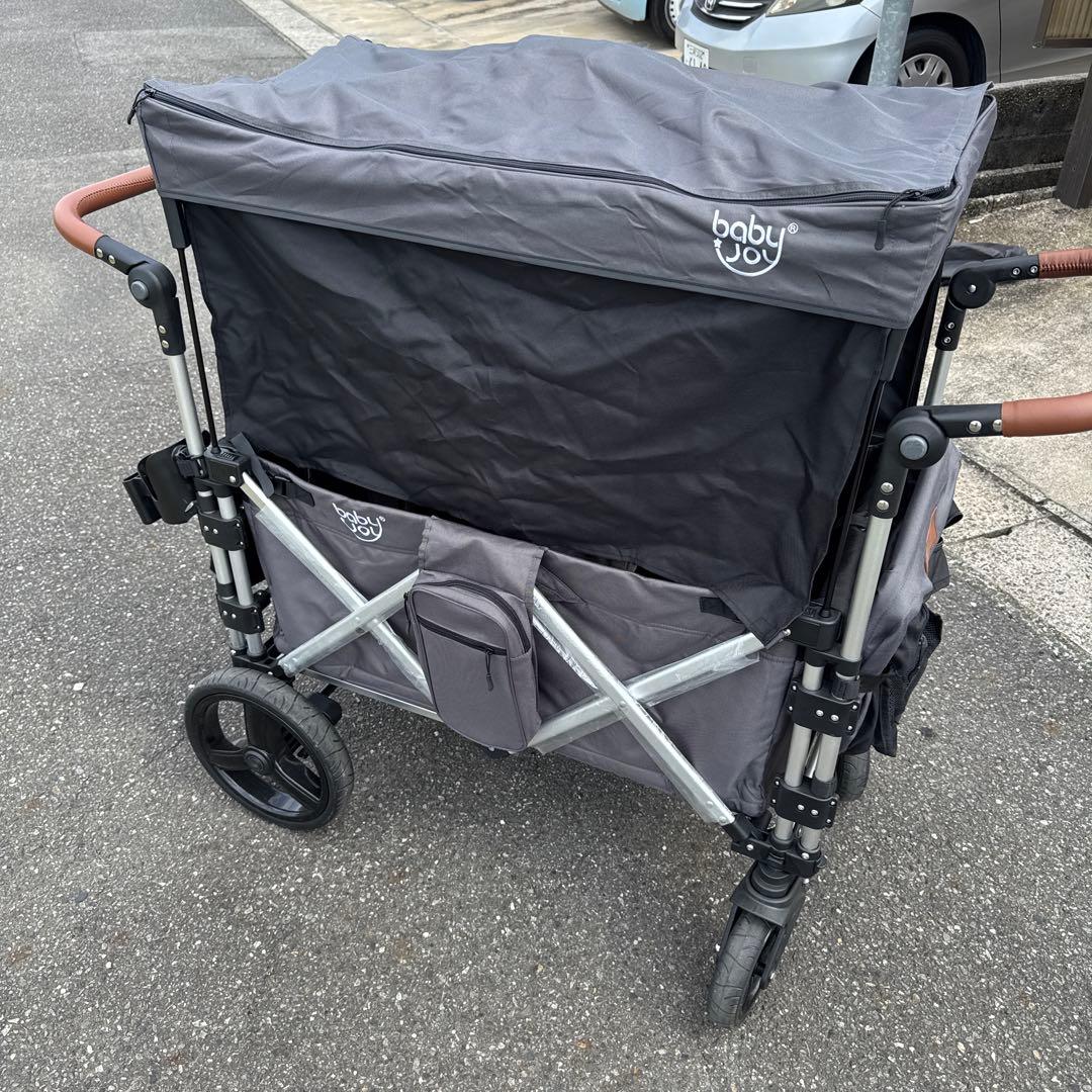 Feemom ストローラーワゴン　ベビーカー 二人乗りベビーカー