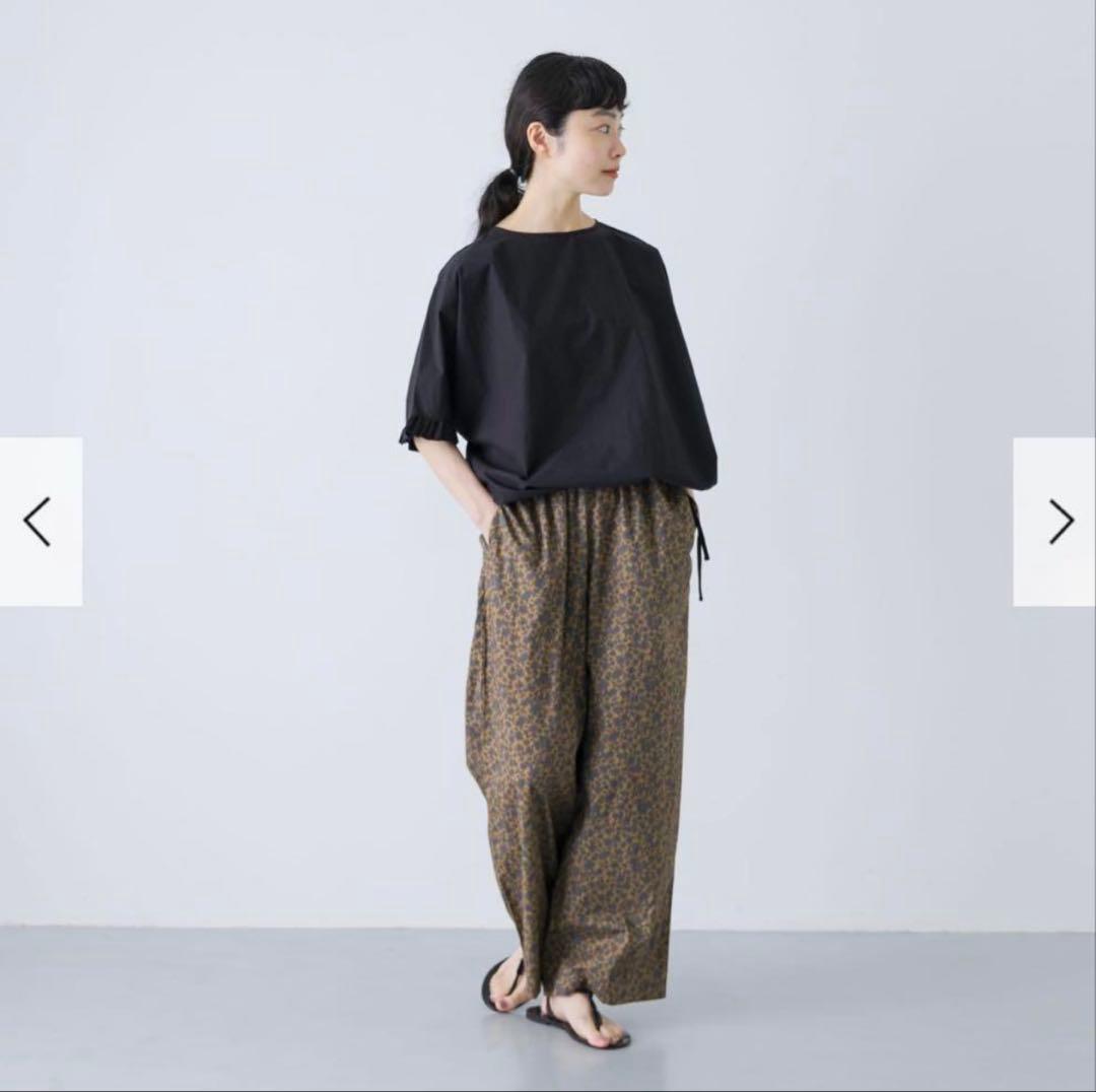 かぐれ　新品　今季　2025 薄手　半袖　フリルスリーブプルオーバー