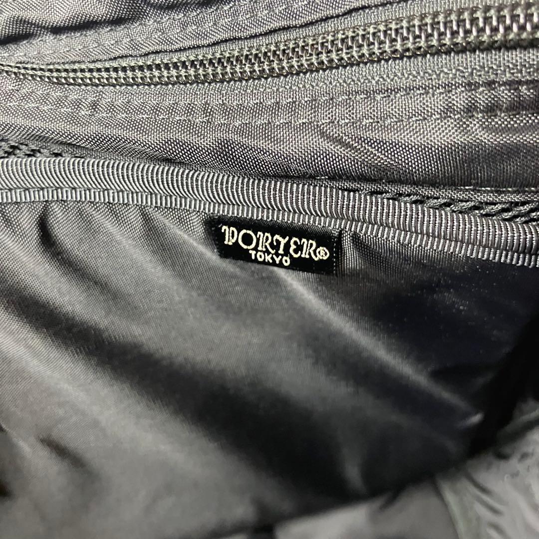 完売品 ポーター デュオ DUO メッセンジャーバッグ A4可 シボ革 ナイロン