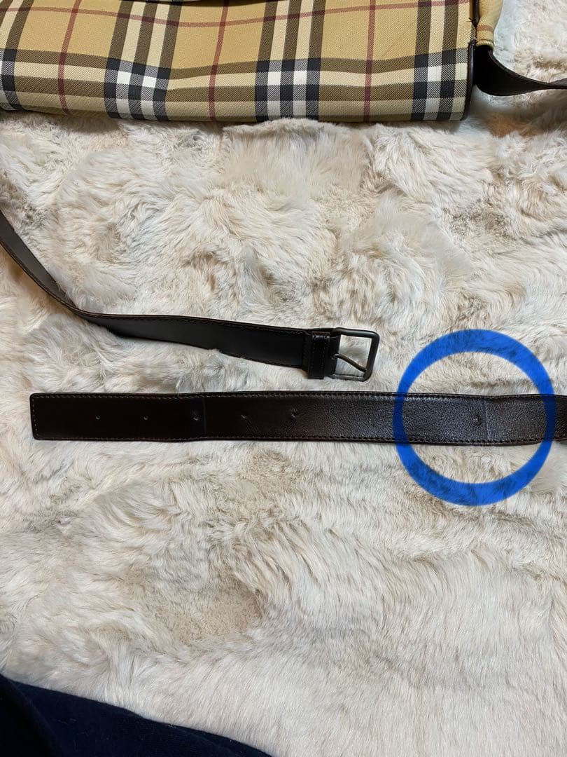 【美品】バーバリー BURBERRY ノバチェック　ショルダーバッグ