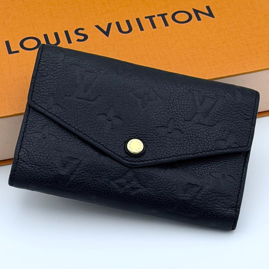 ルイヴィトン アンプラント ポルトフォイユ キュリユーズ コンパク 三つ折り