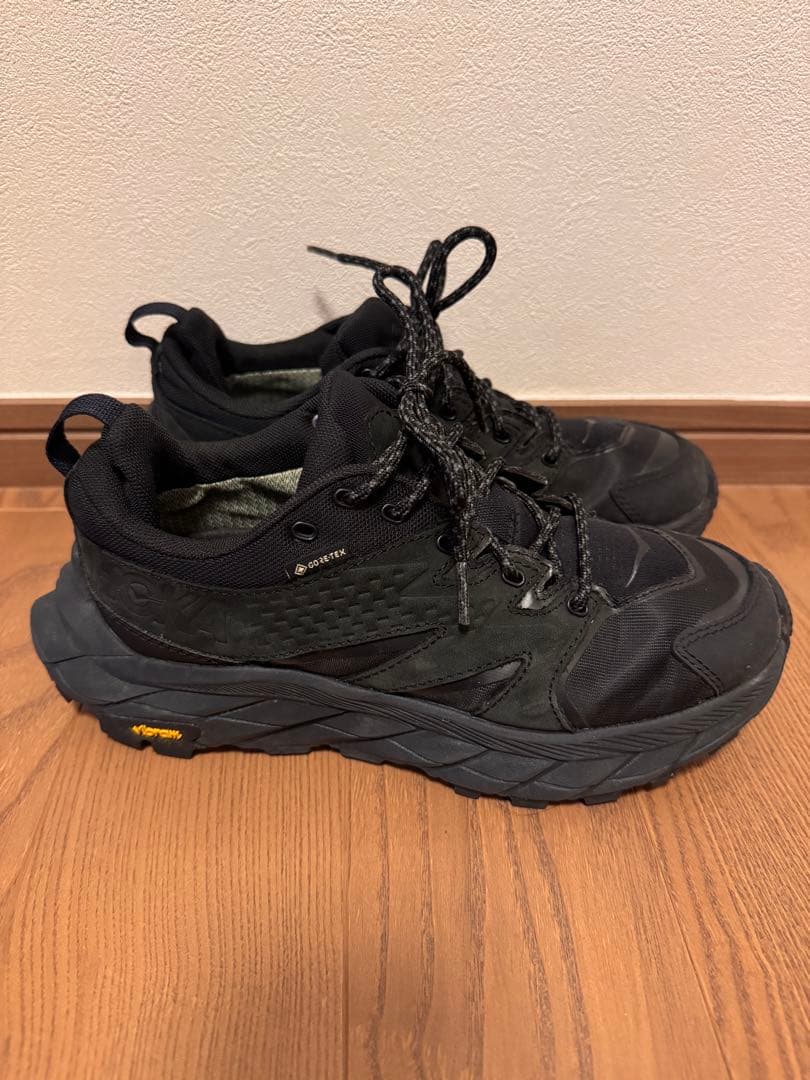 【美品】HOKA ANACAPA LOW GTX アナカパ ブラック23cm