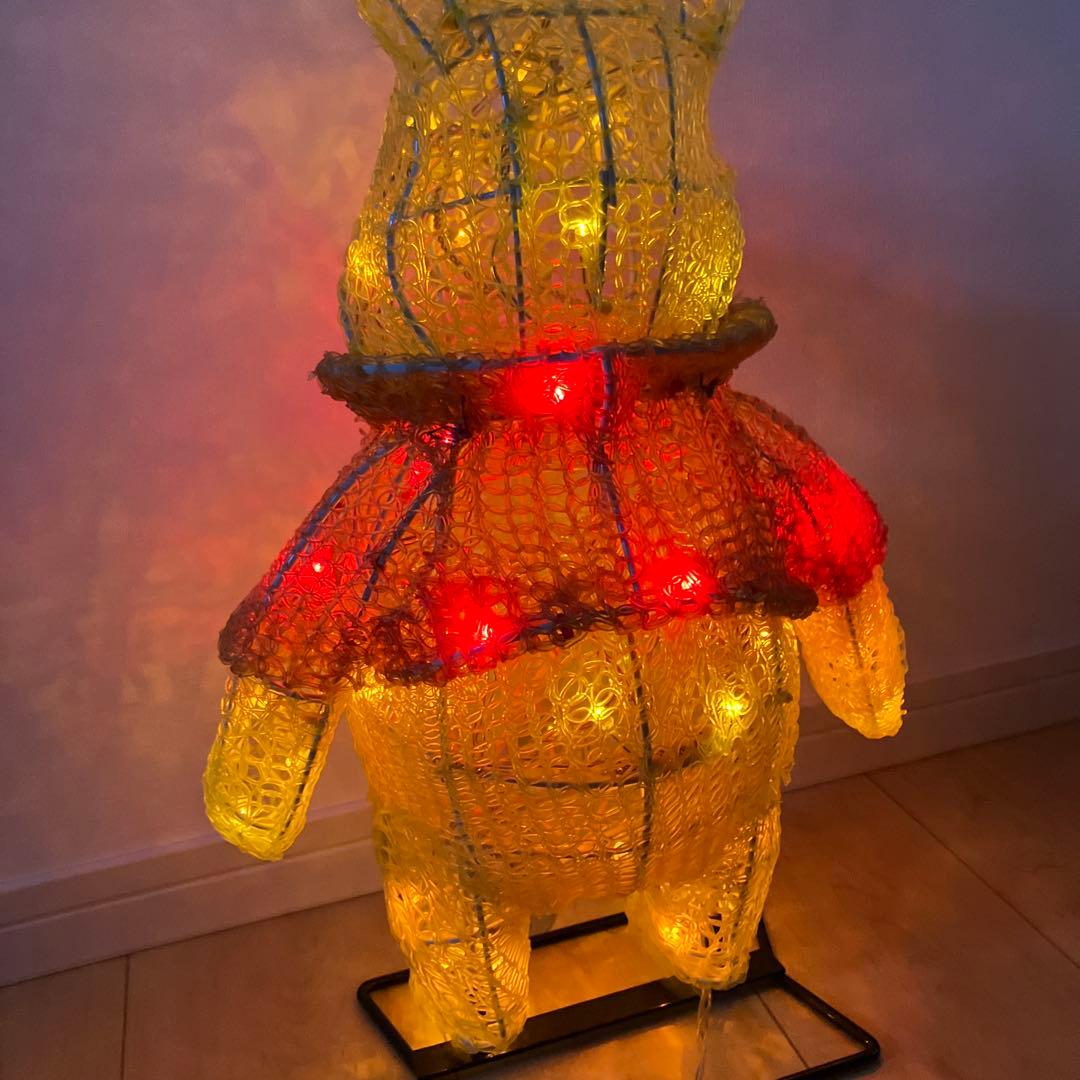 くまのプーさん LEDイルミネーション 高さ47cm