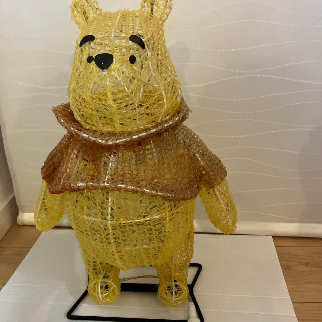 くまのプーさん LEDイルミネーション 高さ47cm