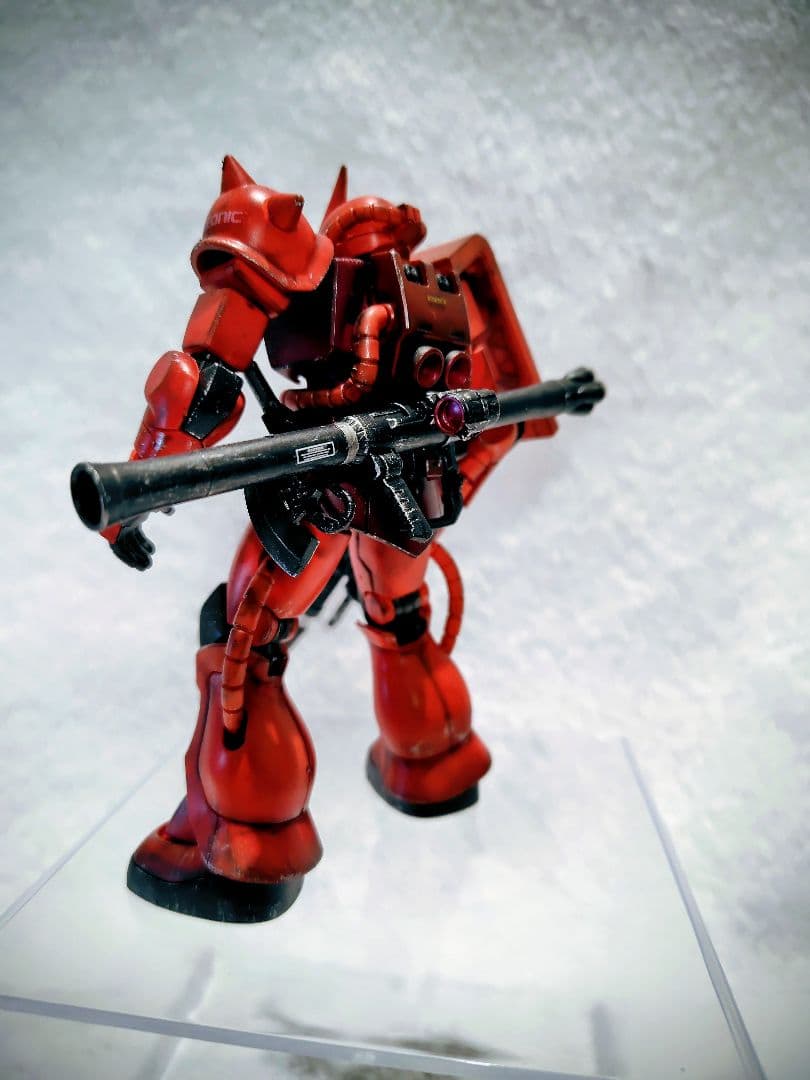 塗装済み完成品　シャア専用　セット売り　RGズゴック　HGザクⅡ HGゲルググ