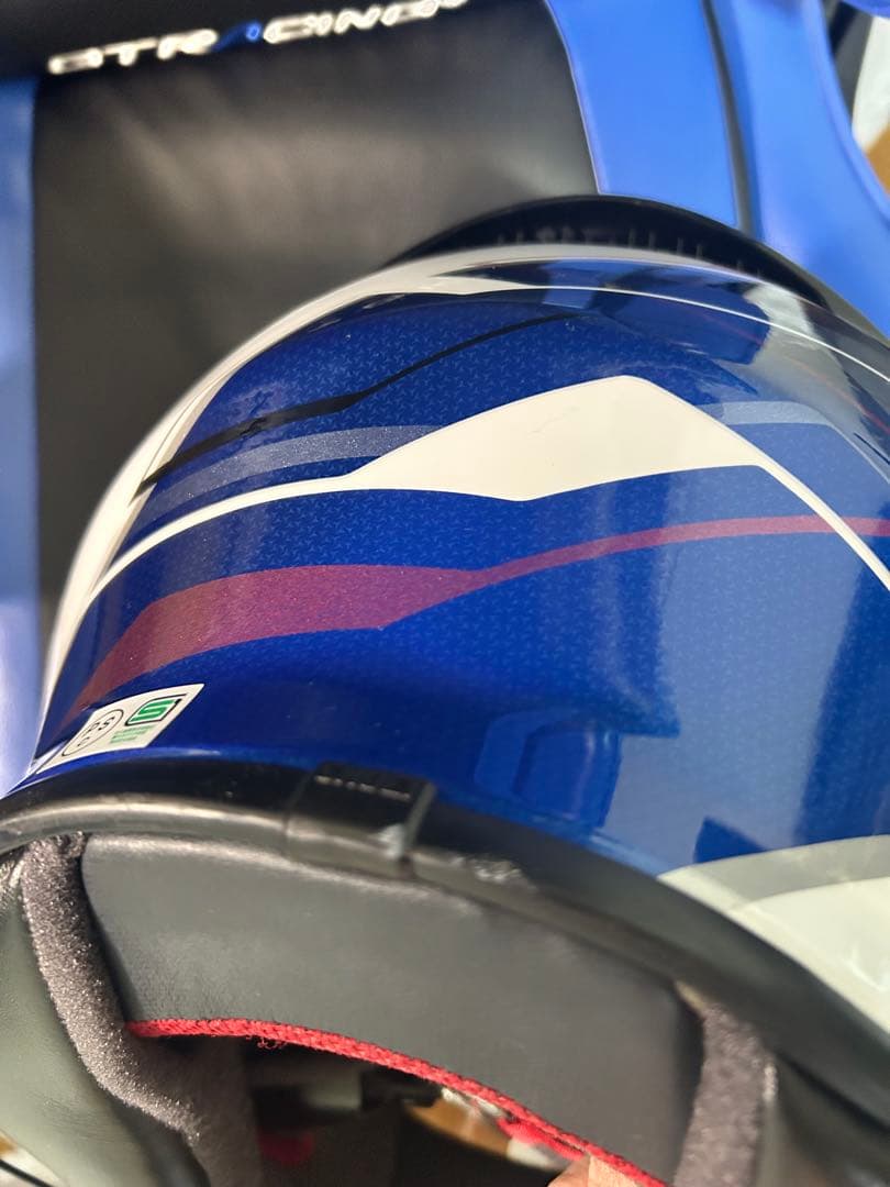 ただのひと SHOEI フルフェイスヘルメット、ビーコム付き