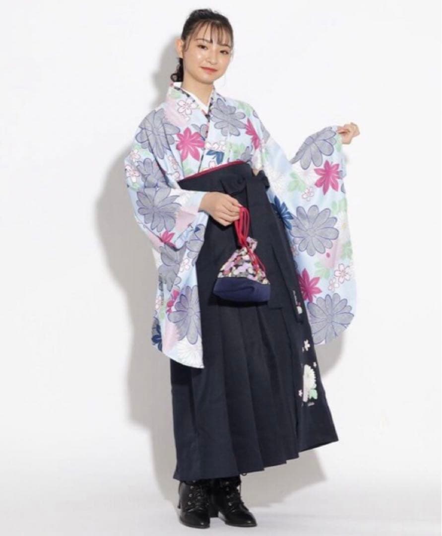 袴用下着付き　ピンクラテ　袴　卒業式　160