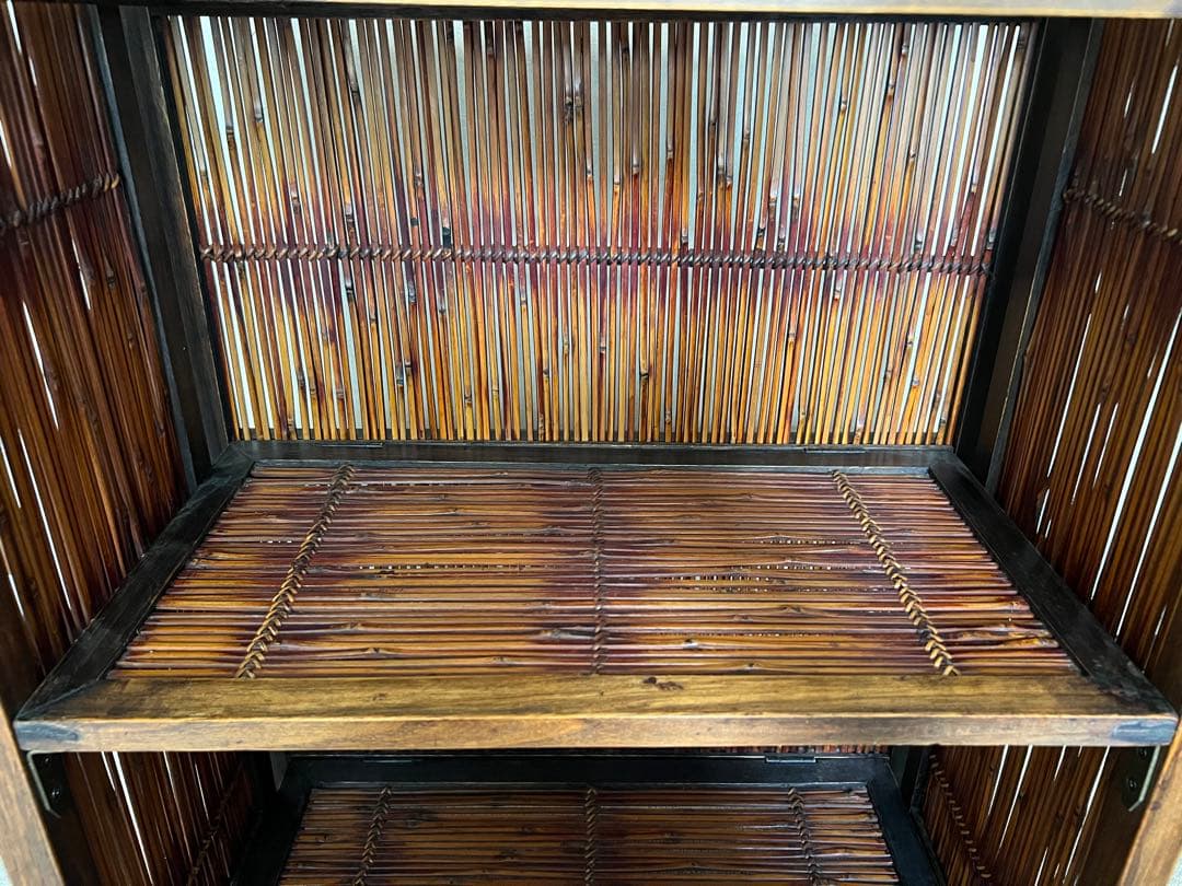 アジアンスタイル 竹製シェルフ 3段 ① バリ インドネシア